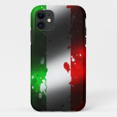 Italië Vlag Iphone 5 Hoesje-Mate Hoesje (Achterkant)