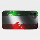 Italië Vlag Iphone 5 Hoesje-Mate Hoesje (Achterkant (horizontaal))