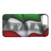 Italië Vlag iPhone 7 Hoesje (Achterkant (Horizontaal))