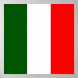 Italië Vlag Italiaans land Thuis Etniciteit Homela Poster