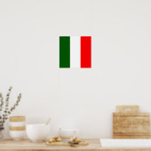 Italië Vlag Italiaans land Thuis Etniciteit Homela Poster (Keuken)