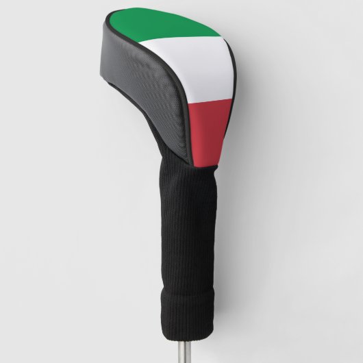 Italië vlag Italiaans patriottisch Golfheadcover (Schuin)