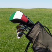 Italië vlag Italiaans patriottisch Golfheadcover (Insitu)