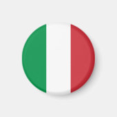 Italië vlag Italiaans patriottisch Magneet (Voorkant)