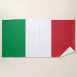 Italië vlag Italiaans patriottisch Strandlaken