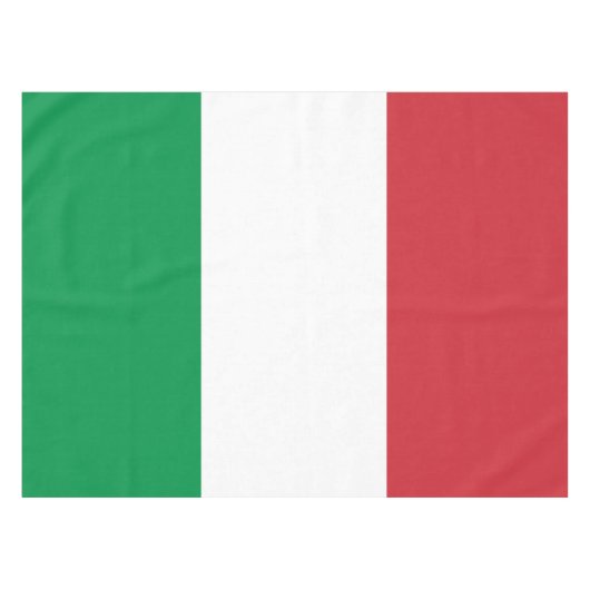 Italië vlag Italiaans patriottisch Tafelkleed (Voorkant (Horizontaal))