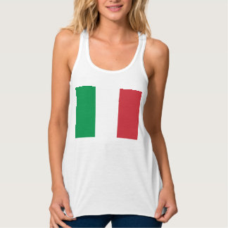Italië vlag Italiaans patriottisch Tanktop