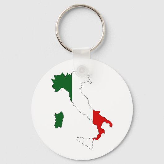 italië vlag - italiaans sleutelhanger (Voorkant)