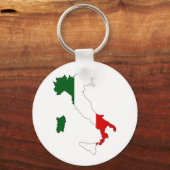 italië vlag - italiaans sleutelhanger (Voorkant)
