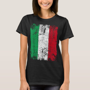 ITALIË vlag ITALIAANSE Mannen Vrouwen Kinder ITAL T-shirt