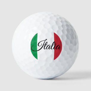 Italië Vlag Italiaanse trots Europa Land Golfballen