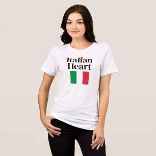 Italië Vlag Italiaanse trots Europa Tri-Blend Shirt