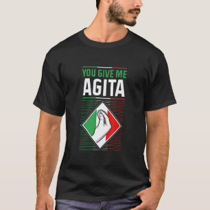 Italië Vlag Italië Italiaans Vakantie Reizen Humor T-shirt
