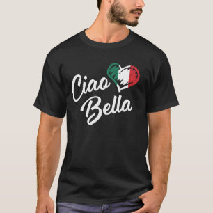 Italië Vlag Italië Vintage Italia Italiaans Itali T-shirt