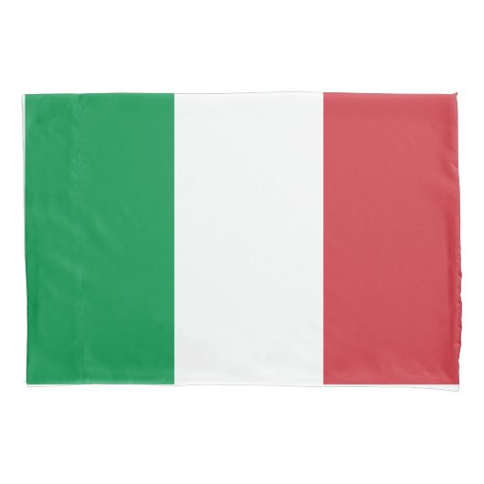 Italië vlag kussensloop voor Italianen (Voorkant)