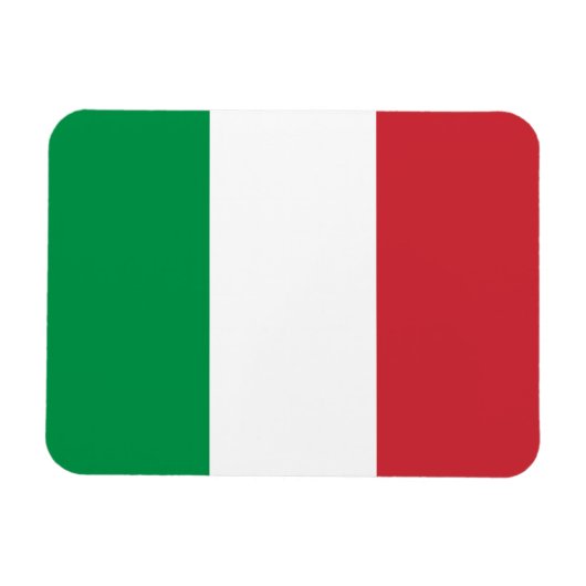 Italië Vlag Magneet (Horizontaal)
