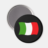 Italië Vlag Magneet (Voorkant / Achterkant)