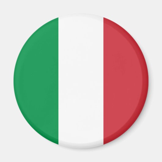 Italië Vlag Magneet (Voorkant)