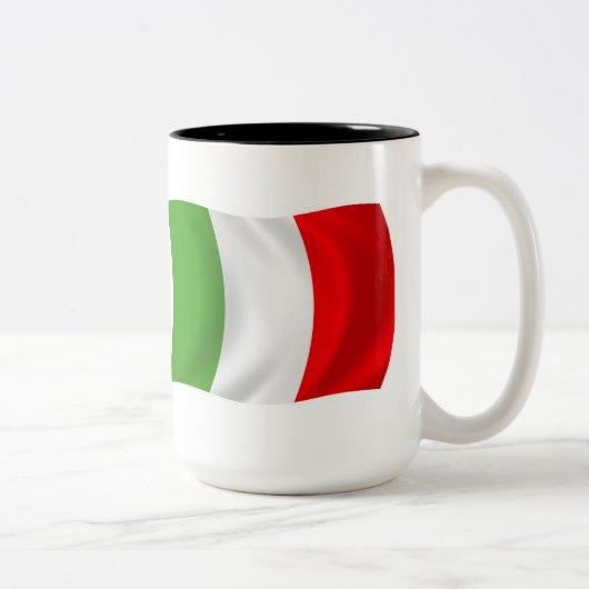 Italië Vlag Mok (Rechts)