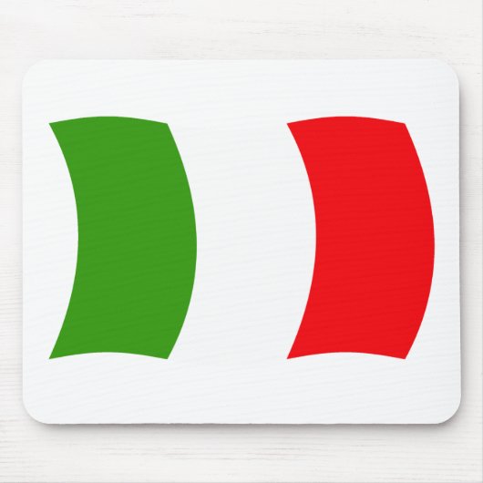 Italië Vlag Muismat (Voorkant)