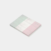 Italië Vlag op oude houten korrels Post-it® Notes (Schuin)