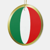 Italië Vlag Ornament (Links)