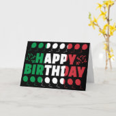 Italië Vlag Patriotic Birthday Kaart (Gele Bloem)