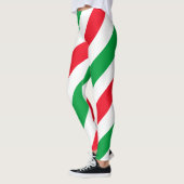 Italië vlag patroon leggings (Links)