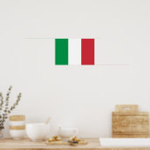Italië Vlag Poster (Keuken)