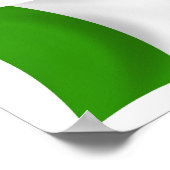 Italië Vlag Poster Print (Hoek)