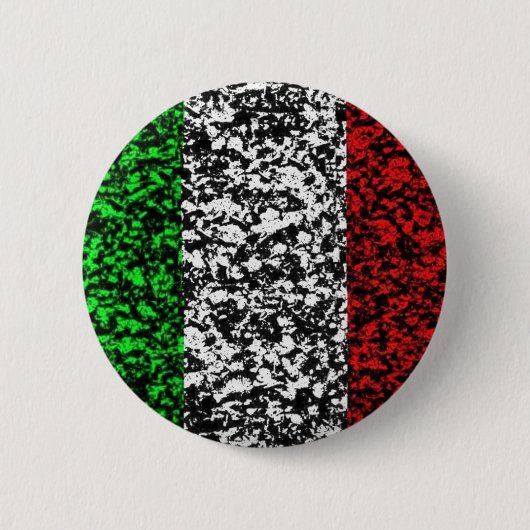 Italië - vlag ronde button 5,7 cm (Voorkant)