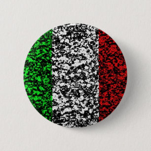 Italië - vlag ronde button 5,7 cm