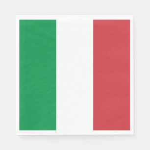 Italië Vlag Servet