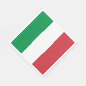 Italië Vlag Servet (Hoek)