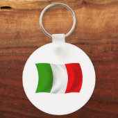 Italië Vlag Sleutelhanger (Voorkant)