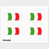 Italië Vlag Sticker (Vel)
