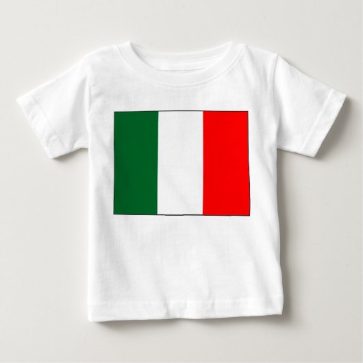 Italië vlag t-shirts (Voorkant)