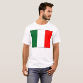 Italië vlag t-shirts (Voorkant volledig)
