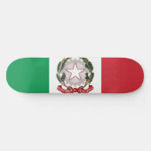Italië vlag telefoonhoesje persoonlijk skateboard (Horizontaal)
