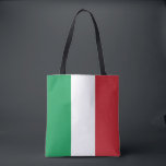 Italië Vlag Tote Bag<br><div class="desc">De nationale vlag van Italië.</div>