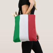 Italië Vlag Tote Bag (Dichtbij)