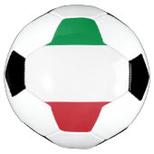 Italië vlag voetbal (Gedraaid)