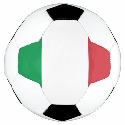 Italië vlag voetbal (Voorkant)