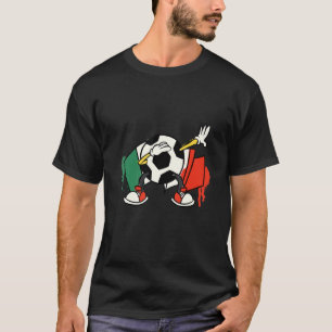 Italië Vlag Voetbal Italiaanse staatsburger T-shirt
