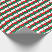 Italië Vlaggenhuiswerkpapier Cadeaupapier (Hoek)