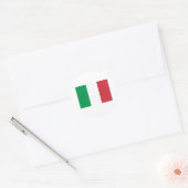 Italië Vlaggenproducten Ronde Sticker (Envelop)