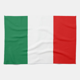 italië - vlaghanddoek theedoek