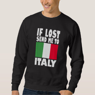 Italië Vlagontwerp  Als verloren, stuur me dan naa Trui