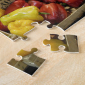 Italië Voedselmarkt Puzzle Legpuzzel (Zijkant)