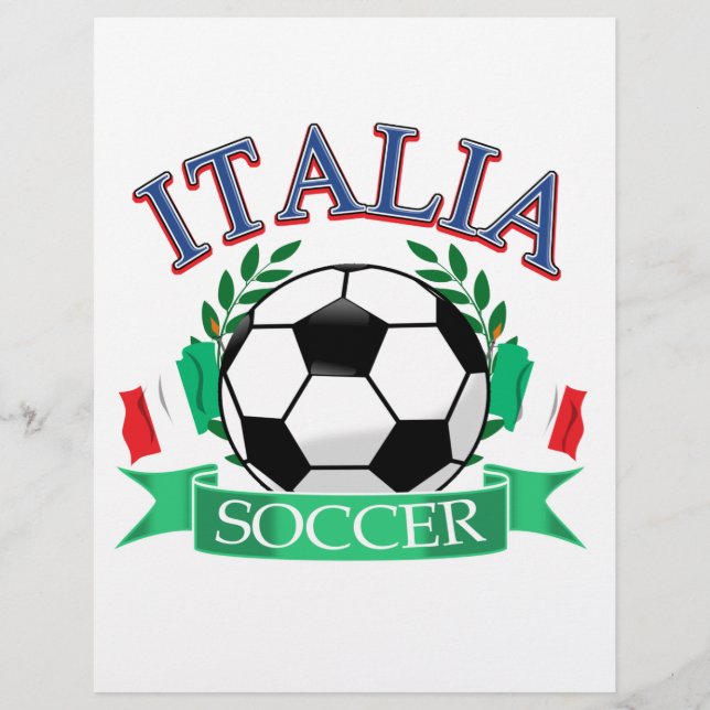 Italië voetbal design (Voorkant)